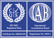 ISO 9001:2000 Quality Accreditation
